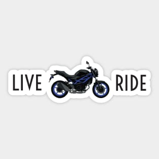 Live Ride Motorcycle Suzuki SV650 Sticker